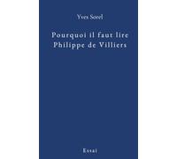 Pourquoi il faut lire Philippe de Villiers