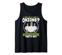 Pourquoi J'aime Les oignons - Cute Onion Lover Débardeur