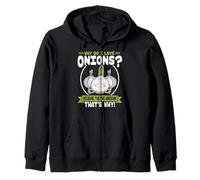 Pourquoi J'aime Les oignons - Cute Onion Lover Sweat à Capuche