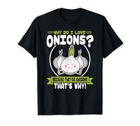 Pourquoi J'aime Les oignons - Cute Onion Lover T-Shirt