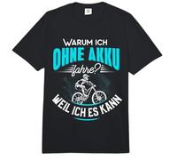 Pourquoi Je Fais sans Batterie Parce Que Je Peux l'utiliser Contre Le vélo électrique. Comfort Colors Adult Heavyweight T-Shirt