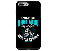 Pourquoi Je Fais sans Batterie Parce Que Je Peux l'utiliser Contre Le vélo électrique. Coque pour iPhone 7 Plus/8 Plus