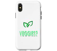 Pourquoi Je Mange des légumes ? Pourquoi respirez-Vous ? Cadeau végétalien Amusant Coque pour iPhone X/XS