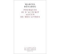 Pourquoi je n'ai écrit aucun de mes livres