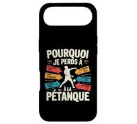 Pourquoi Je Perds A La Petanque Funny French Petanque Coque pour iPhone Air