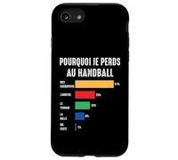 Pourquoi Je perds au Hand Handball Joueur Handballeur Drôle Coque pour iPhone SE (2020) / 7/8
