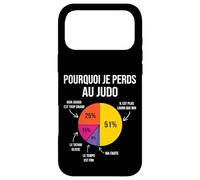 Pourquoi Je perds au Judo Judoka Art Martial Japonais Humour Coque pour iPhone 17 Pro Max