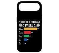 Pourquoi Je perds au Padel Padeliste pade Joueur Fans Humour Coque pour iPhone Air