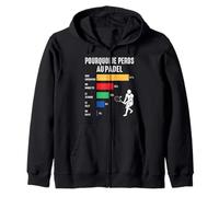Pourquoi Je perds au Padel Padeliste pade Joueur Fans Humour Sweat à Capuche