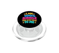 Pourquoi Je suis célibataire Hommes Être célibataire Humour Je suis célibat PopSockets PopGrip pour MagSafe