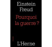 Pourquoi la guerre ? Nouvelle édition 2026 - Albert Einstein - L'herne - broché - Essai