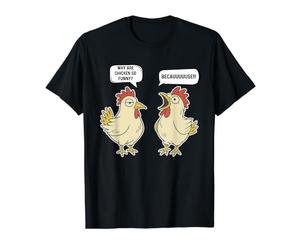Pourquoi Le Poulet est-il si drôle Parce Que C'est drôle de Blague pour Les Amateurs de Poulet T-Shirt Graphique avec Valeur