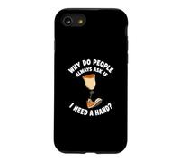 Pourquoi Les Gens demandent si J'Ai Besoin d'une Main drôle amputé Coque pour iPhone SE (2020) / 7/8