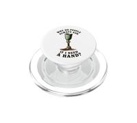Pourquoi Les Gens demandent si J'Ai Besoin d'une Main drôle amputé PopSockets PopGrip pour MagSafe