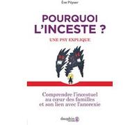 Pourquoi l'inceste ? Une psy explique Eve Pilyser (Auteur)