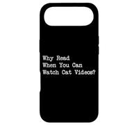 Pourquoi Lire Quand Vous Pouvez Regarder des vidéos de Chat vêtements vidéo drôles Coque pour iPhone Air