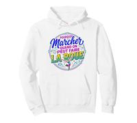 Pourquoi Marcher Quand on Peut Faire La Roue Gymnastique Sweat à Capuche