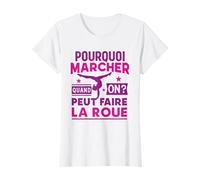 Pourquoi Marcher Quand on Peut Faire La Roue Gymnastique T-Shirt