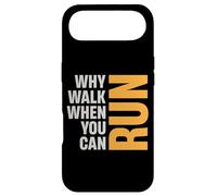 Pourquoi Marcher Quand Vous Pouvez Courir Plus Fort Que Vos Excuses Coque pour iPhone Air