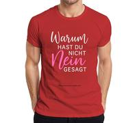 Pourquoi n'avez-vous pas dit non drôle sarcastique cadeau JGA T-shirt pour homme, rouge, S