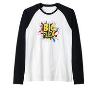Pourquoi ne Pas Porter Big Flex Statement Maintenant Manche Raglan