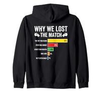 Pourquoi Nous Avons Perdu Le Match de Football drôle de Sport Humour Sweat à Capuche