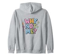 Pourquoi N't Me ? Design typographique Sweat à Capuche