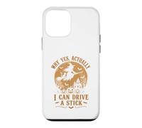 Pourquoi Oui Actually I Can Drive A Stick Halloween Coque pour iPhone 12 Mini