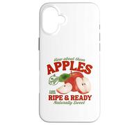 Pourquoi Pas Les Pommes drôles de Fruits biologiques Coque pour iPhone 16 Plus