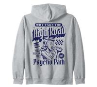 Pourquoi Prendre la Highroad Quand Vous Pouvez emprunter Le Chemin Psycho Sweat à Capuche