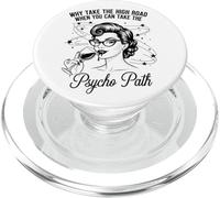 Pourquoi Prendre la Route Quand Vous Pouvez Prendre Le Chemin psychique PopSockets PopGrip pour MagSafe