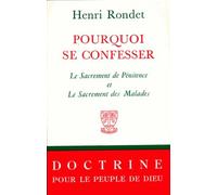 Pourquoi se confesser ?