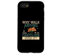 Pourquoi se Promener Quand Vous Pouvez Grimper par-Dessus Les Blocs d'intérieur Coque pour iPhone SE (2020) / 7/8