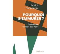Pourquoi s'emmurer Essai sur une frénésie planétaire - Damien Simonneau - Stock - broché - Essai