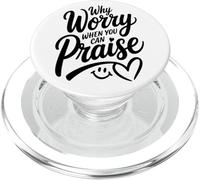 Pourquoi s'inquiéter Quand on Peut louer (Women's Christian) PopSockets PopGrip pour MagSafe