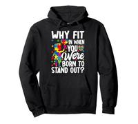 Pourquoi s'intégrer Lorsque Vous êtes né pour Vous démarquer ? Sweat à Capuche