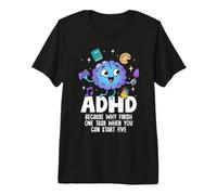 Pourquoi Terminer Une tâche Quand Vous Pouvez Commencer Cinq sensibilisations T-Shirt Haut de Gamme