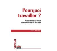 Pourquoi travailler ?: Place et rôle du travail dans un monde en mutation