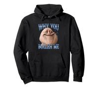 Pourquoi tu me balles Face Meme Bootleg Style Sweat à Capuche