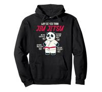 Pourquoi Vous entraînez-Vous Mignon Panda bjjj brésilien drôle Jiu Jitsu Sweat à Capuche