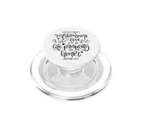 Poursuivez la Justice et Aimez Les versets de la Bible PopSockets PopGrip pour MagSafe