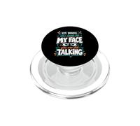 Pourtant, malgré Le Regard sur Mon Visage, Vous Parlez Toujours PopSockets PopGrip pour MagSafe