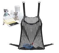 Pousquette Net de stockage - Organisateur de la plainte avec sangles réglables, sac en filet de grande capacité | Net de cargaison pour couches, collations, jouets, accessoire de poussette, conteneur