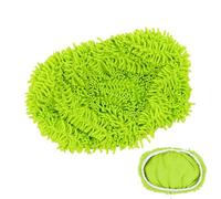 Pousquettes De Vadrouille Au Sol - Recharges Lavables, Têtes De Microfibre Douces, Coussinets De Fixation Faciles | Nettoyage Des Têtes De Vadrouille De Remplacement Pour Les Planchers En Bois, Le Mar