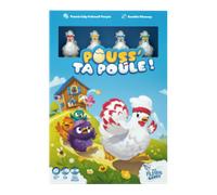 The Flying Games - Jeu de société familial - Pouss' ta Poule - Dès 5 ans - 2 à 4 joueurs