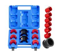 Pousse-Joint de Fourche,Kit de Montage Amortisseur Motocross,Équipement Multifonction pour Installation d'Étanchéité Amortisseur | Pour Atelier Garage et Entretien Moto et DirtBike