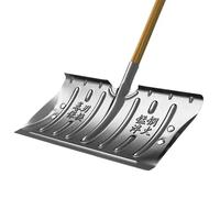 Pousse-neige lourd, pelle d'hiver ergonomique, grattoir de 24 pouces avec large pelle renforcée en acier avec prise confortable, outil d'extérieur et déneigement, allée, pelouse, jardin pour fenêtre d