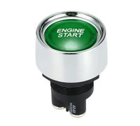 Pousser Le Commutateur D'allumage De Démarrage | Bouton Démarrage Sans Clé 50A Interrupteur Sans Clé Poussoir DC 12V/24V Interrupteur Petit Bouton Démarrage Démarreur