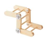 Pousses d'oiseaux pour cage en bois debout et à mâcher | Escalier d'escalade en bois comme jouet pour la cage à oiseaux pour aiguiser les griffes, la santé des gencives et comme