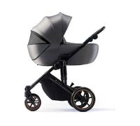 Poussette 2 en 1 Combinée Kinderkraft PRIME2, Jusqu'à 22 kg, Avec Nacelle spacieuse, Large plage de réglage, Gris
